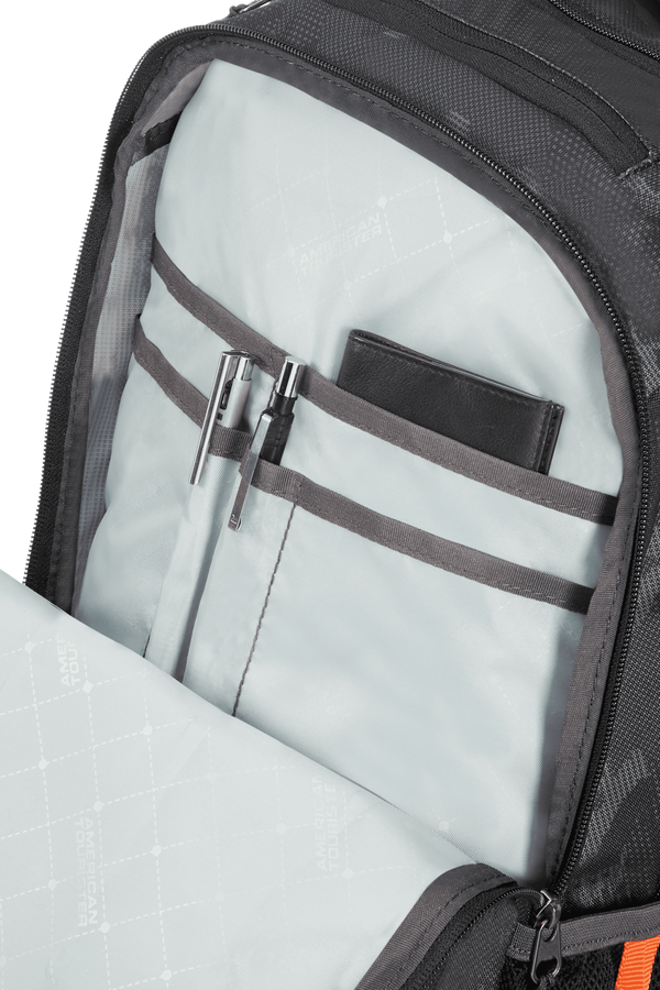 American Tourister Urban Groove Sportive Backpack 15.6inch  Camo Grey