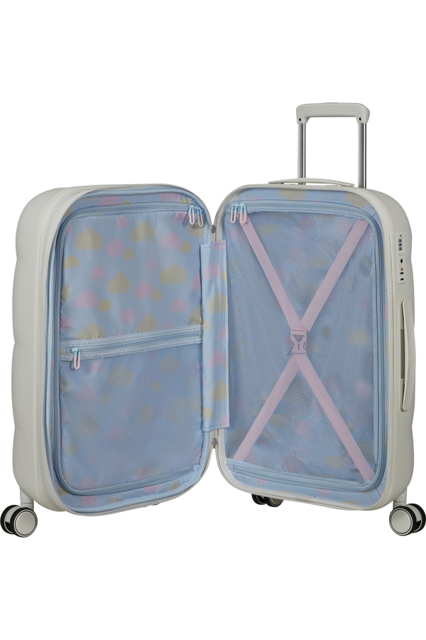 Dreami 67cm Medium check-in | American Tourister Dreami Spinner Exp Tsa 67cm  Cloud White