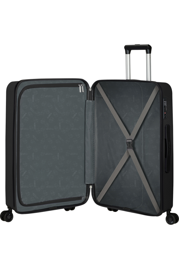 American Tourister Summer Hit Spinner 66/24 TSA 66cm  Black American Tourister Summer Hit Spinner 66/24 TSA 66cm  Black