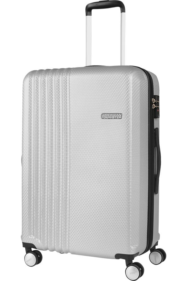 American Tourister Beachrider Spinner TSA 68cm  Silver