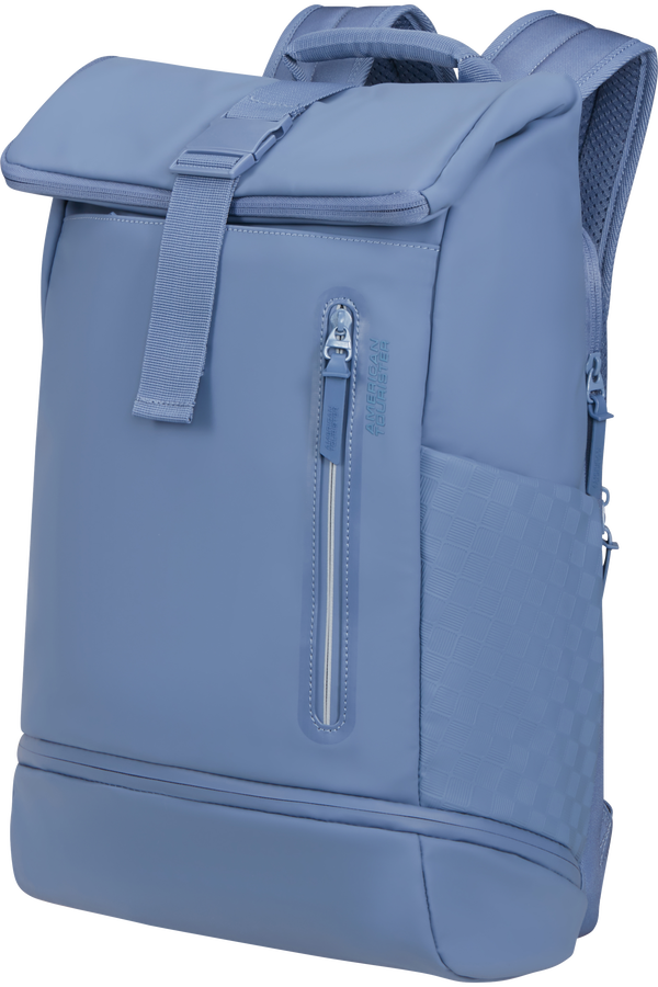 Urban Tide 15.6'' rolltop Rygs&aelig;k 15.6" | American Tourister Urban Tide Rolltop Laptop Backpack 15.6'  Storm Blue