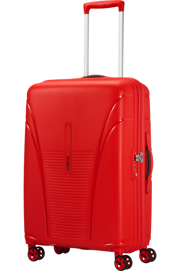 American Tourister Skytracer 4-wheel 68cm medium Spinner suitcase  Formula Red