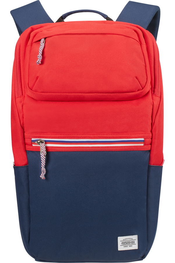 American Tourister Upbeat Laptop Backpack Zip 15.6'  Blue/Red