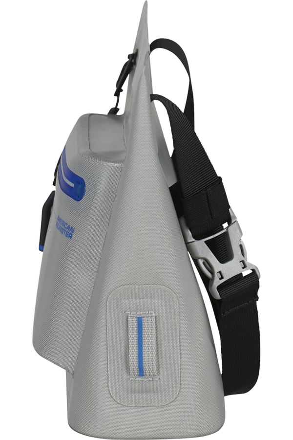 Colourdry M Skuldertaske | American Tourister Colourdry Shoulder Bag M  Glacial Silver