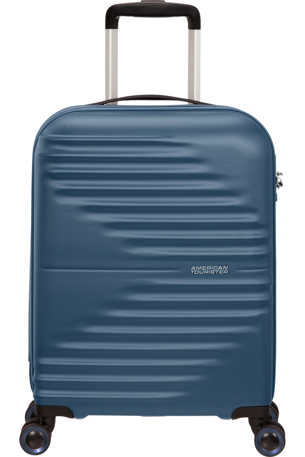 American Tourister Wavetwister Spinner TSA 55cm  Dark Navy