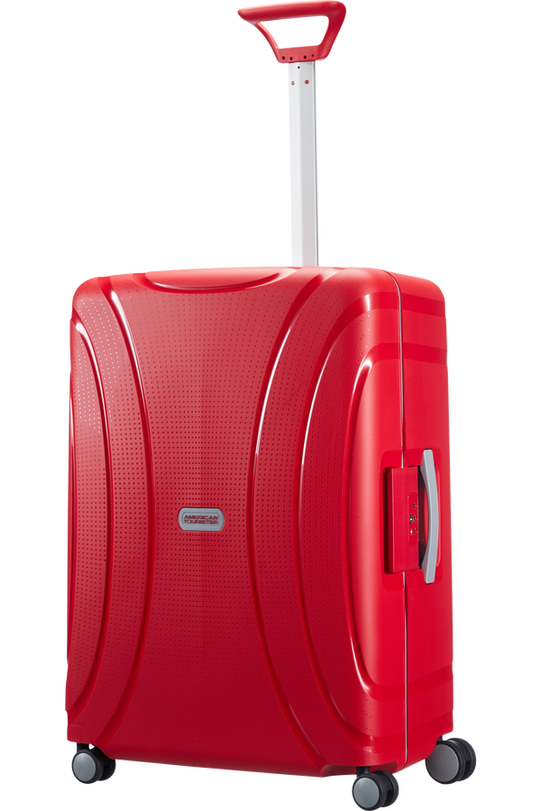 American Tourister Lock'n'Roll 4-wheel Spinner 69cm medium suitcase Energetic Red