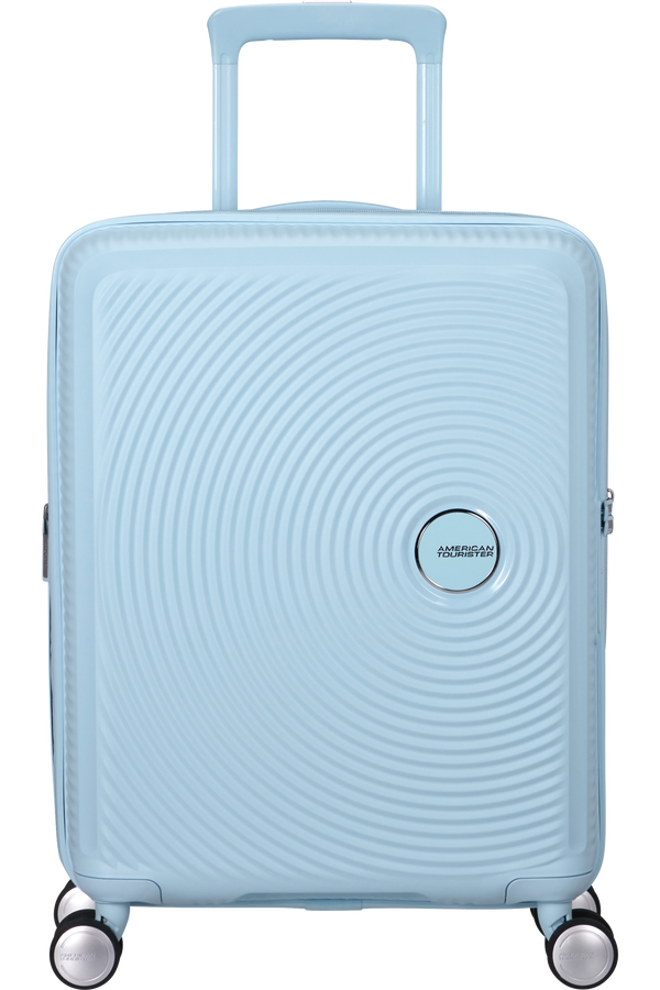 American Tourister SoundBox Spinner TSA Expandable 55cm  Pastel Blue