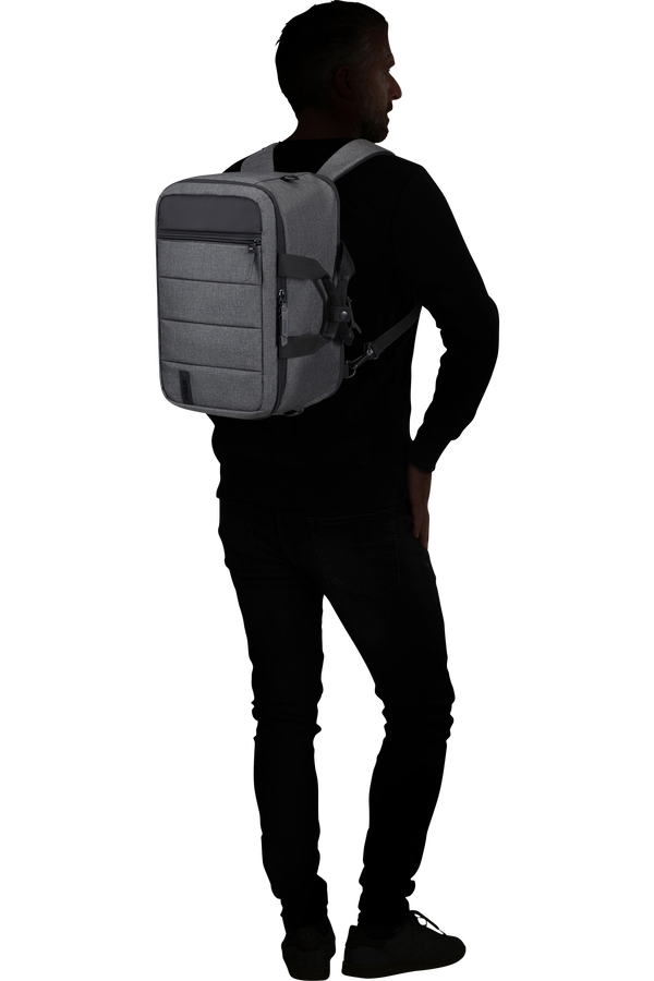 American Tourister Streethero 3-Way Boarding Bag  Grey Melange American Tourister Streethero 3-Way Boarding Bag  Grey Melange