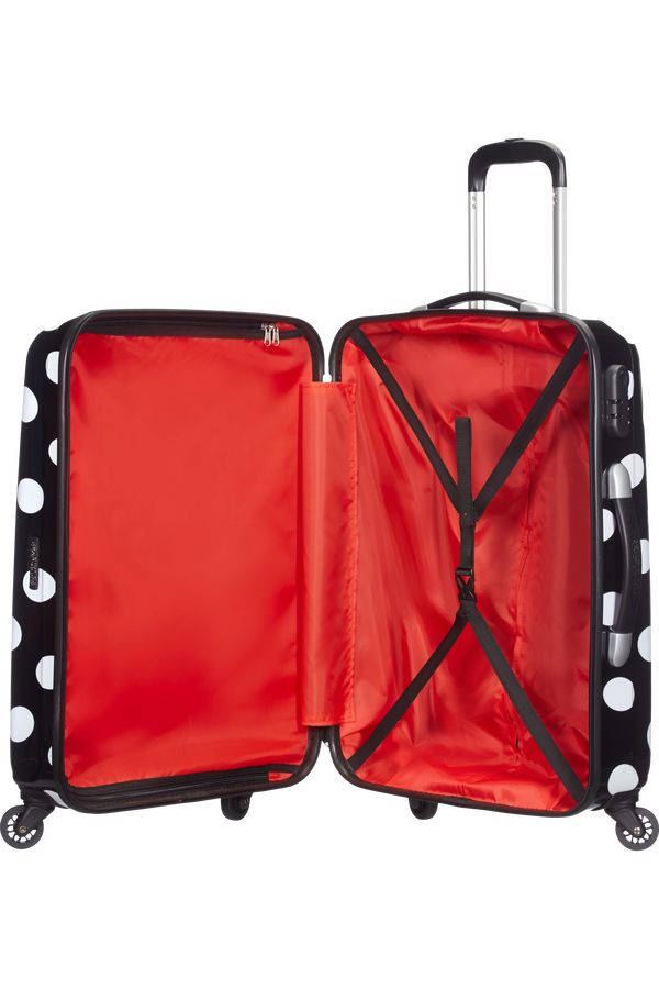 American Tourister Disney 4-wheel Spinner 75cm large suitcase Minnie Dots