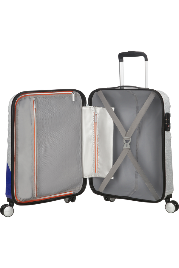 American Tourister Wavebreaker Spinner 55cm  Take Me Away Blue/Orange