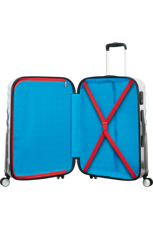 American Tourister Wavebreaker Disney 4-wheel 67cm medium Spinner suitcase Star Wars R2-D2