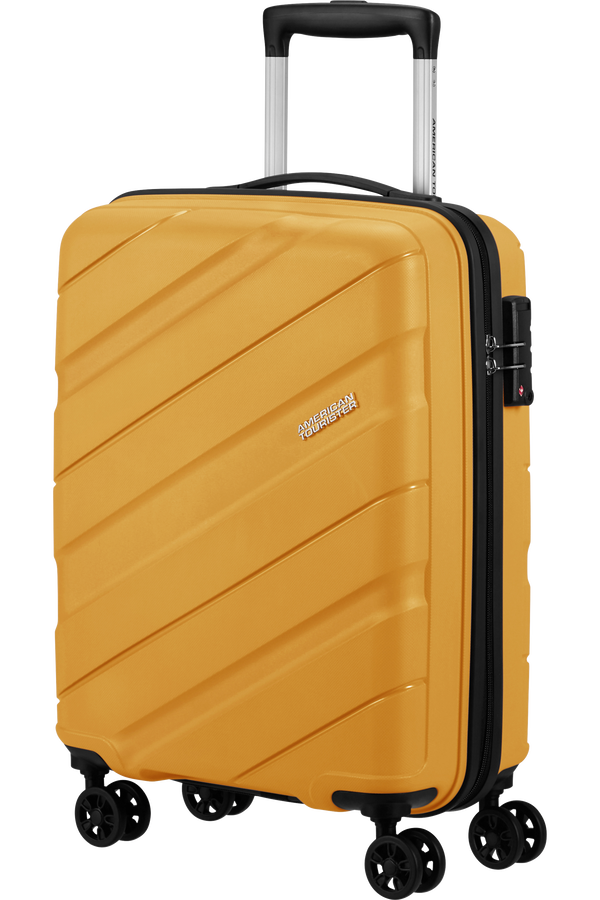 Jetdriver 3.0 55cm Kuffert med 4 hjul | American Tourister Jetdriver 3.0 Spinner 55/20 TSA 55cm  Banana Cream