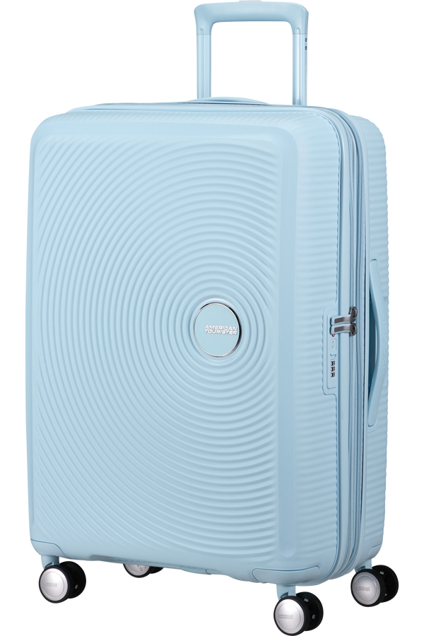 American Tourister SoundBox Spinner TSA Expandable 67cm  Pastel Blue