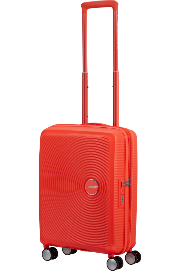 American Tourister SoundBox Spinner TSA Expandable 55cm  Neon Orange American Tourister SoundBox Spinner TSA Expandable 55cm  Neon Orange