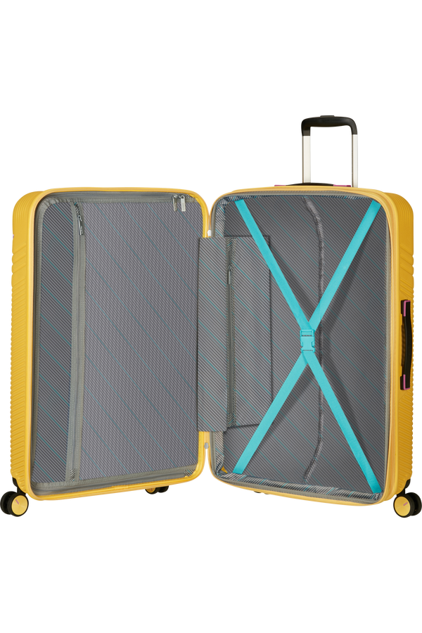 American Tourister Triple Trace Spinner TSA Expandable 76cm  Lemondrop/Pink
