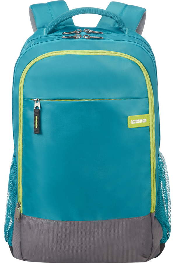 American Tourister Urban Groove Sportive Backpack  Light Blue/Lime