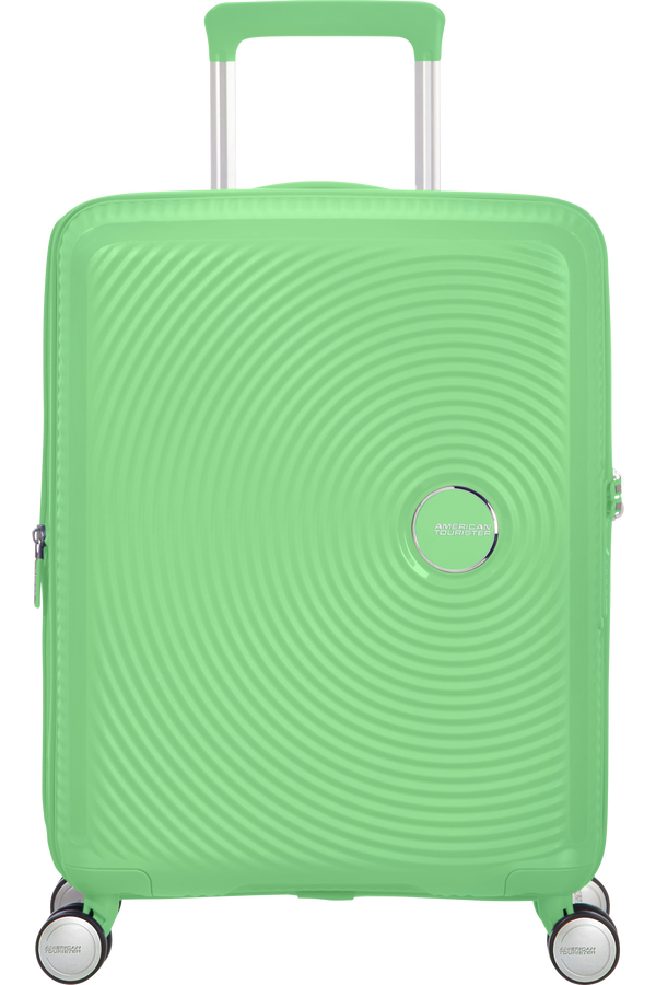 American Tourister Soundbox Spinner TSA Expandable 55cm  Spring Green