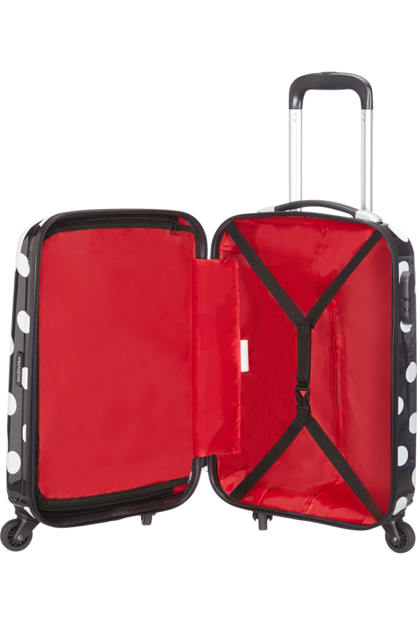 American Tourister Disney Legends 4-wheel cabin baggage Spinner suitcase 55x40x20cm Minnie Dots
