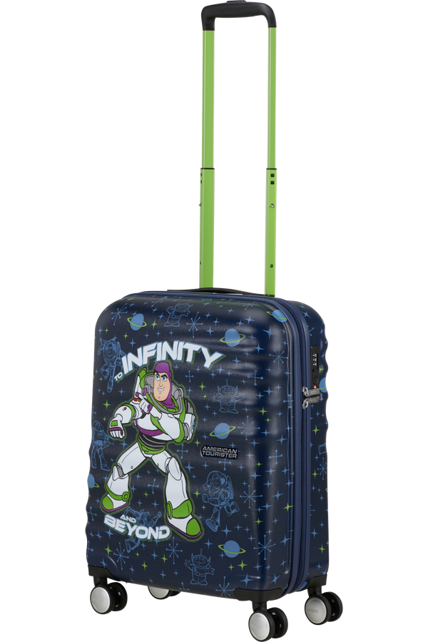 Disney Wavebreaker 55cm H&aring;ndbagage | American Tourister Disney Wavebreaker Spinner TSA Disney Fl 55cm  Buzz Lightyear