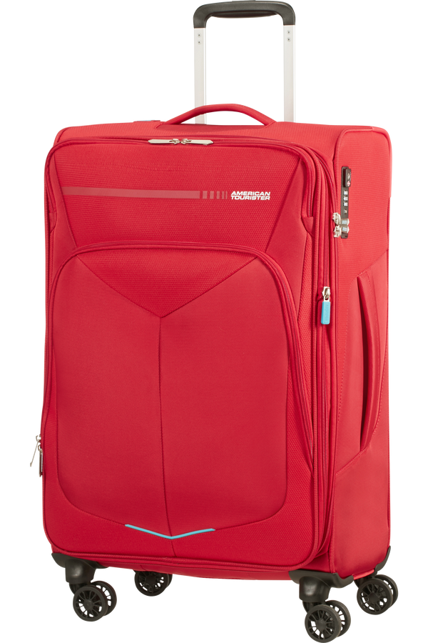 American Tourister Summerfunk Spinner Exp TSA 67cm  Red
