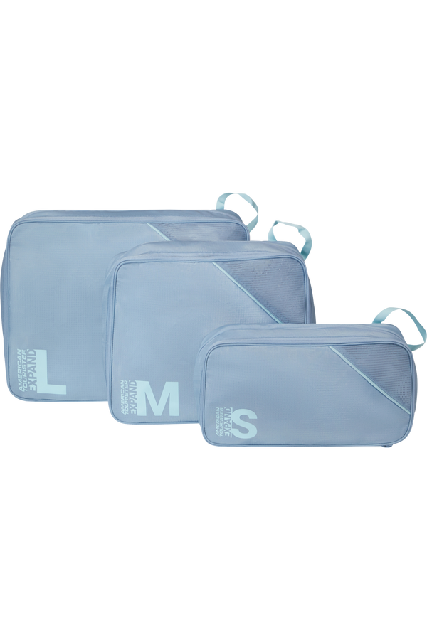 Packing Cubes S&aelig;t med 3 Pakkekuber