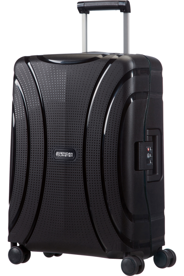American Tourister Lock'n'Roll 4-wheel cabin baggage Spinner suitcase 55x40x20cm Jet Black