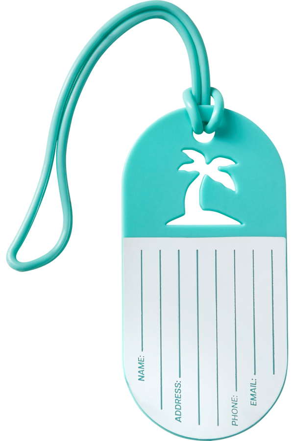 American Tourister American Tourist. Ta Luggage Tag X2 Fun  Sun Surf Repeat