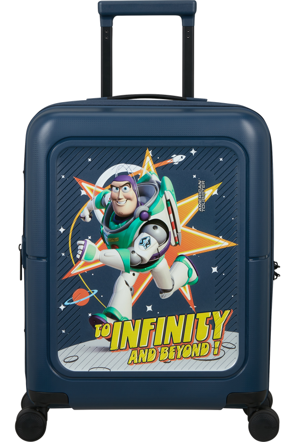 Dashpop Disney 55cm H&aring;ndbagage | American Tourister Dashpop Disney Spinner Expandable TSA Disney 55cm  Buzz Lightyear