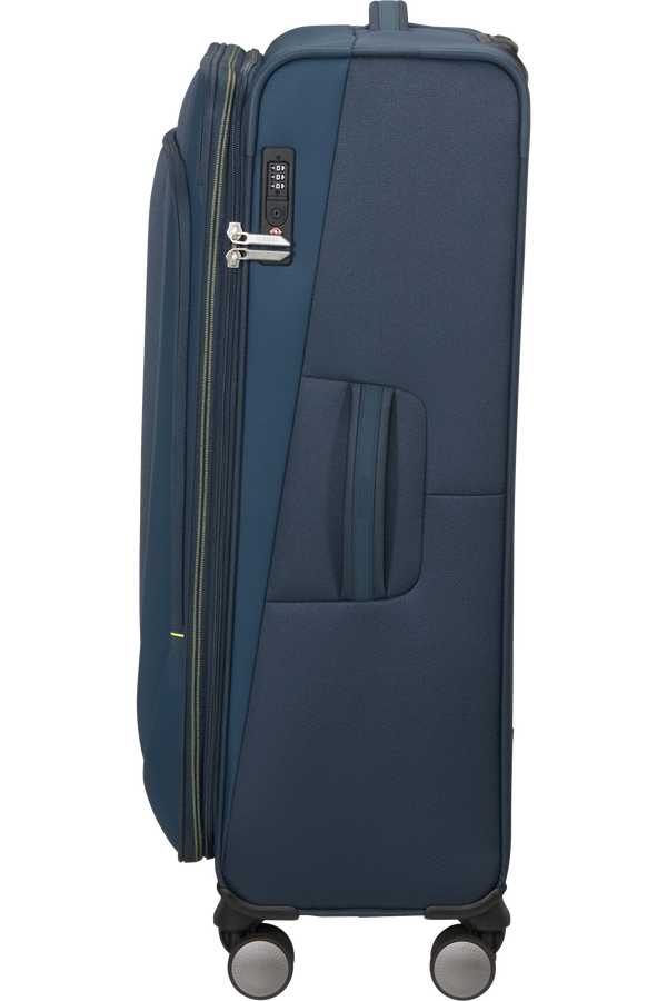 American Tourister Wanderlite Spinner EXP TSA L  Dark Navy