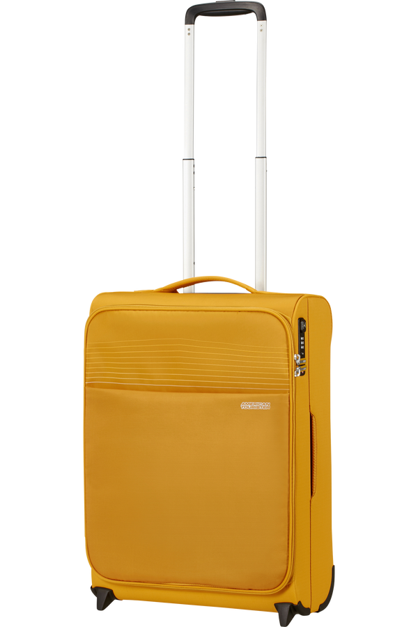 American Tourister Lite Ray Upright TSA 55cm  Golden Yellow