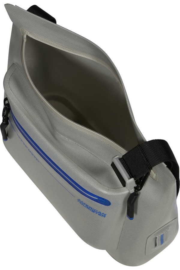 Colourdry M Skuldertaske | American Tourister Colourdry Shoulder Bag M  Glacial Silver