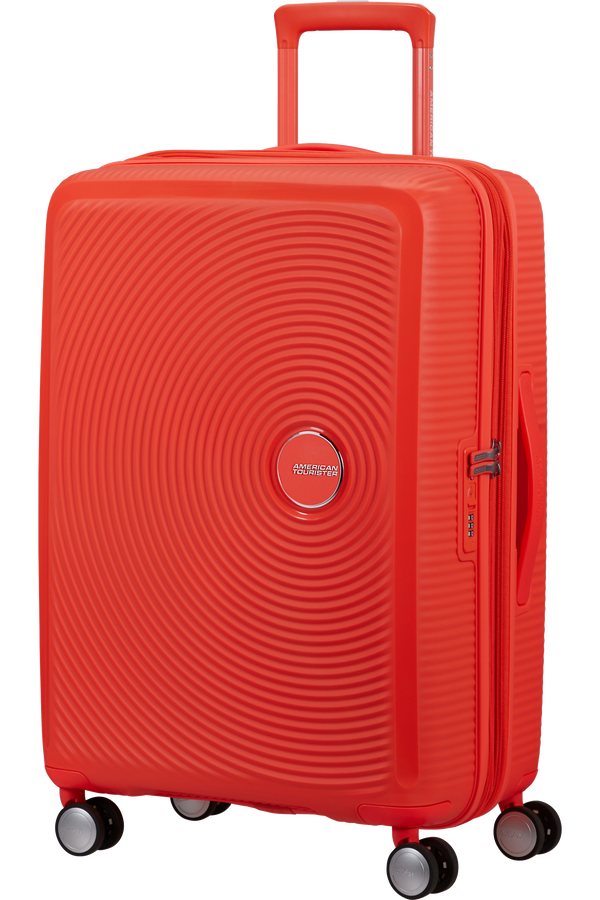 American Tourister SoundBox Spinner TSA Expandable 67cm  Neon Orange