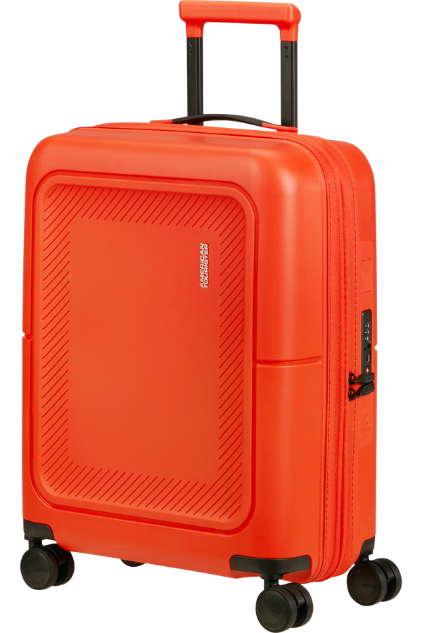 American Tourister DashPop Spinner Expandable TSA 55cm  Tangerine Red American Tourister DashPop Spinner Expandable TSA 55cm  Tangerine Red