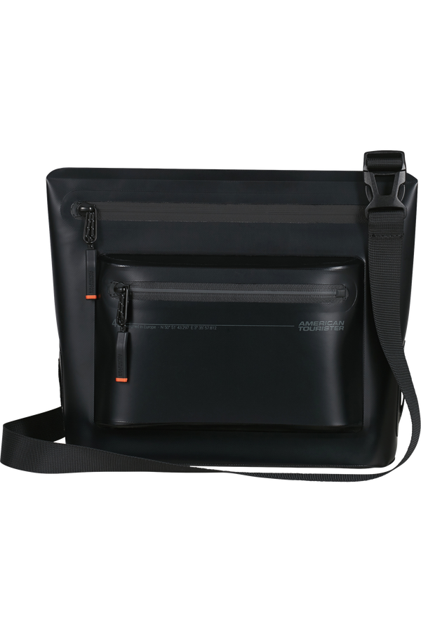 Colourdry M Skuldertaske | American Tourister Colourdry Shoulder Bag M  True Black