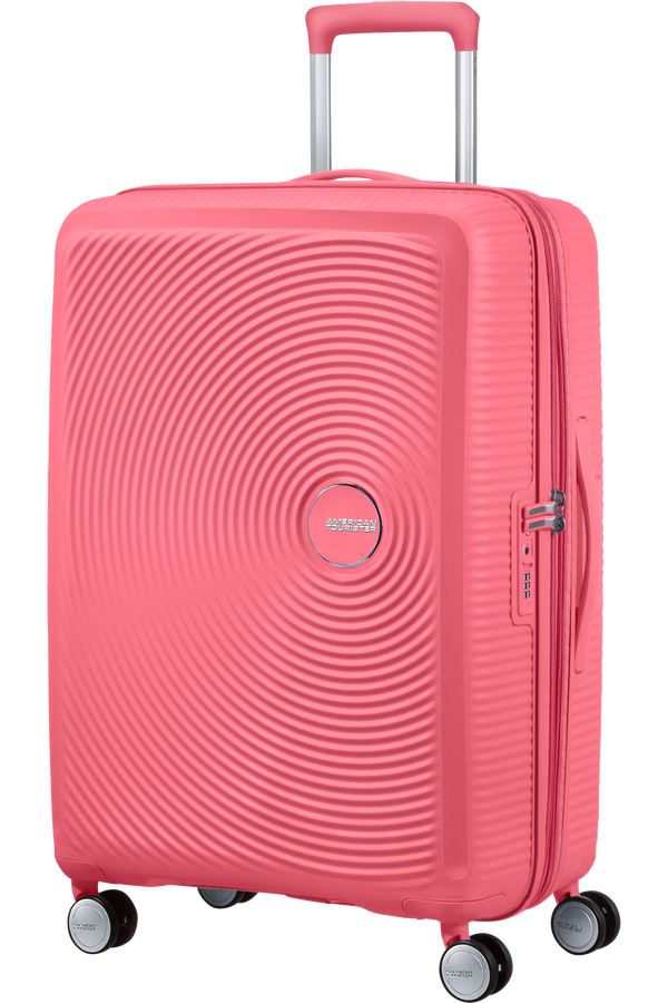American Tourister Soundbox Spinner Expandable 67cm  Sun Kissed Coral