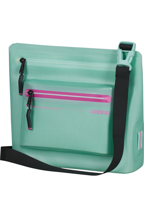 Colourdry M Skuldertaske | American Tourister Colourdry Shoulder Bag M  Jelly Mint