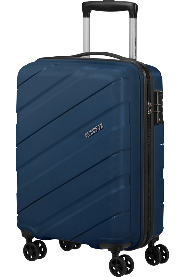 Jetdriver 3.0 55cm Kuffert med 4 hjul | American Tourister Jetdriver 3.0 Spinner 55/20 TSA 55cm  Navy Blue