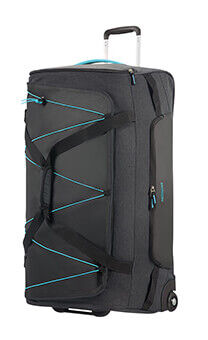 American Tourister Road Quest Duffle with Wheels L  Graphite/Turquoise