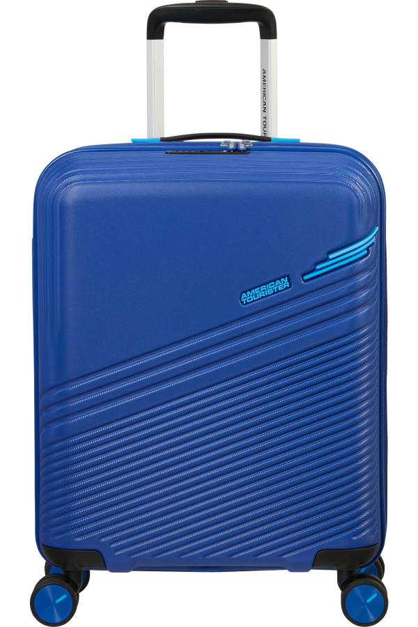 American Tourister Triple Trace Spinner TSA Expandable 55cm Navy/Blue