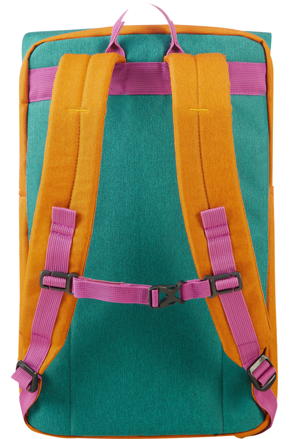 American Tourister Urban Groove Lifestyle Backpack 17.3inch  Green/Orange American Tourister Urban Groove Lifestyle Backpack 17.3inch  Green/Orange