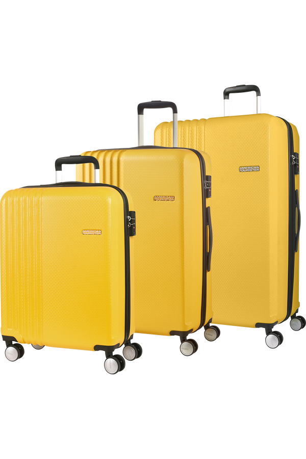 American Tourister Beachrider 3 Pc Set A  Yellow