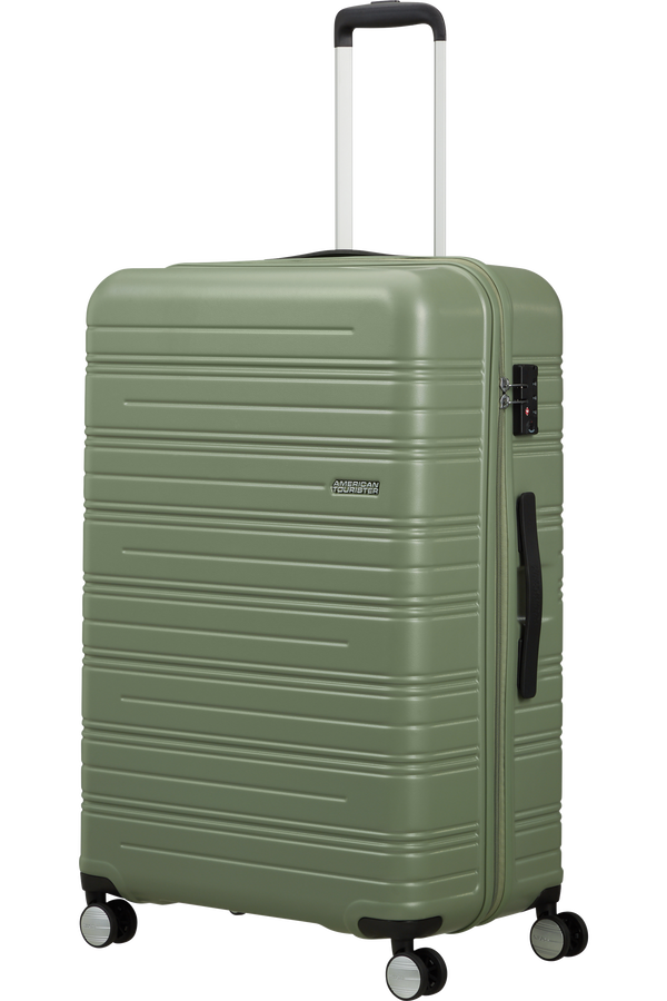American Tourister High Turn SPINNER 77/28 TSA 77cm  Matt Sage Khaki