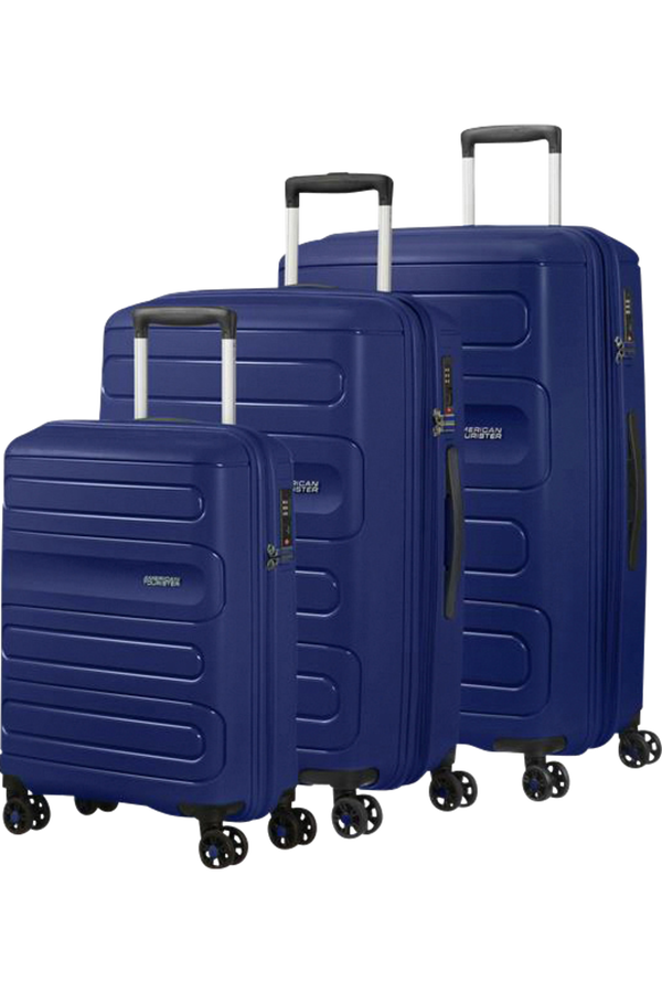 American Tourister Sunside 3 Pc Set C Dark Navy