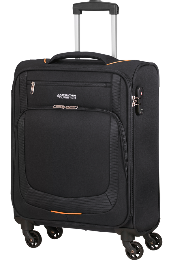American Tourister Summer Session Spinner TSA 55cm  Black/Orange