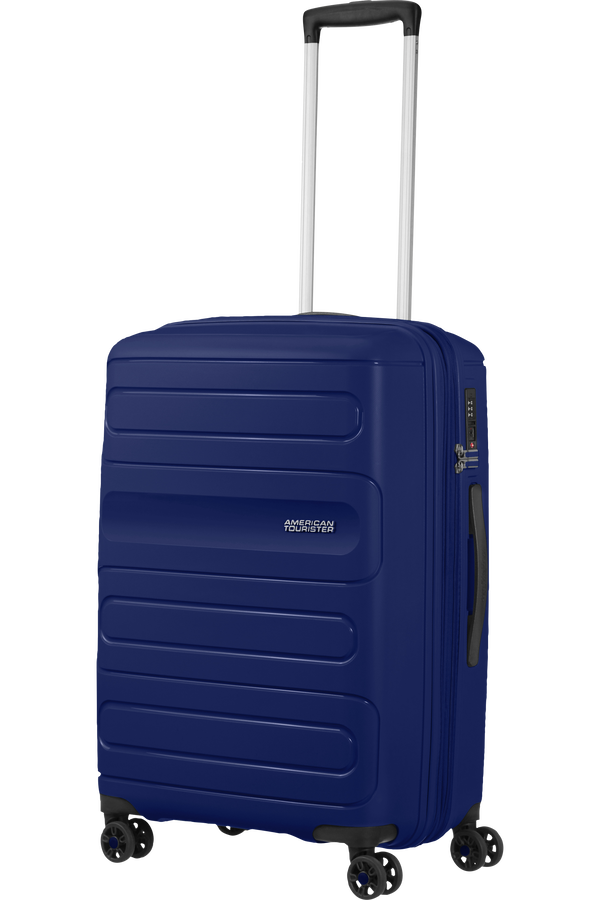 American Tourister Sunside Spinner Expandable 68cm  Dark Navy American Tourister Sunside Spinner Expandable 68cm  Dark Navy