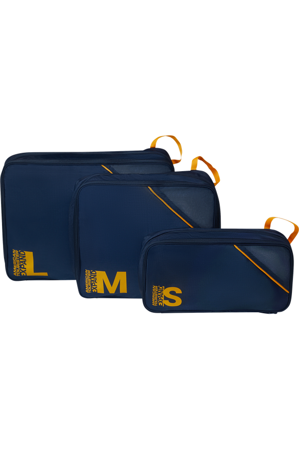 Packing Cubes S&aelig;t med 3 Pakkekuber