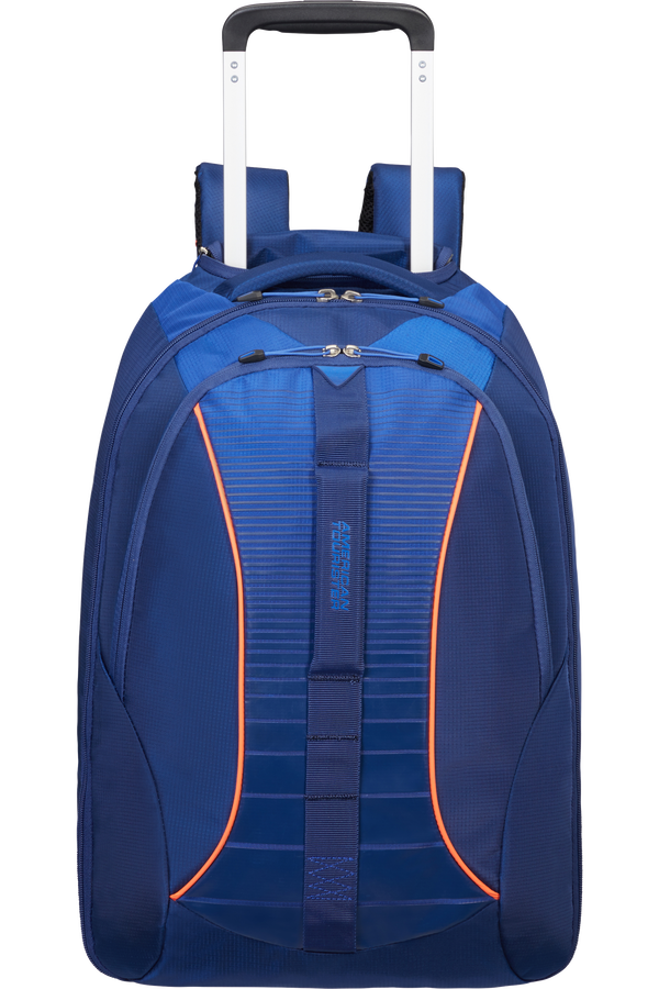American Tourister Fast Route Laptop Backpack with Wheels Sporty 15.6'  Dark Blue/Blue