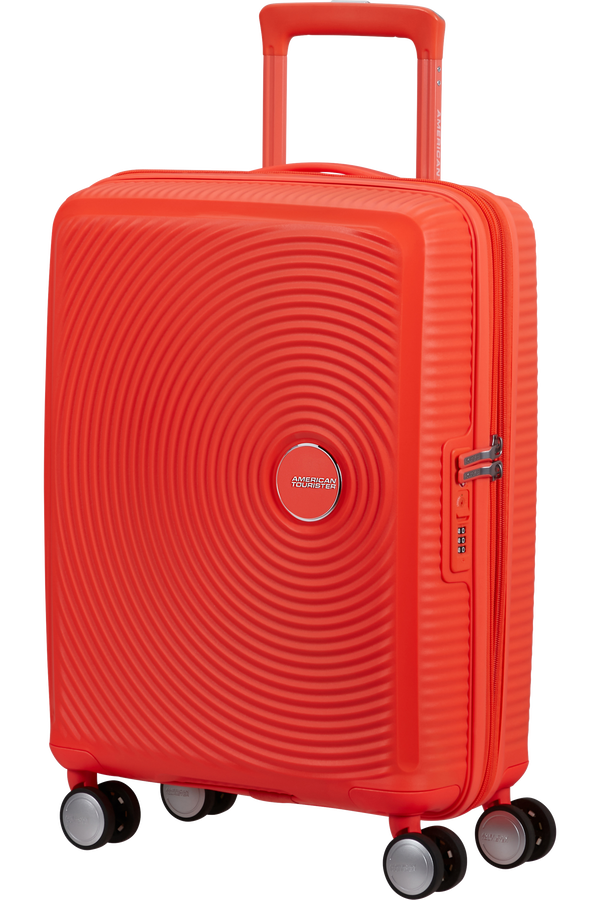 American Tourister SoundBox Spinner TSA Expandable 55cm  Neon Orange American Tourister SoundBox Spinner TSA Expandable 55cm  Neon Orange