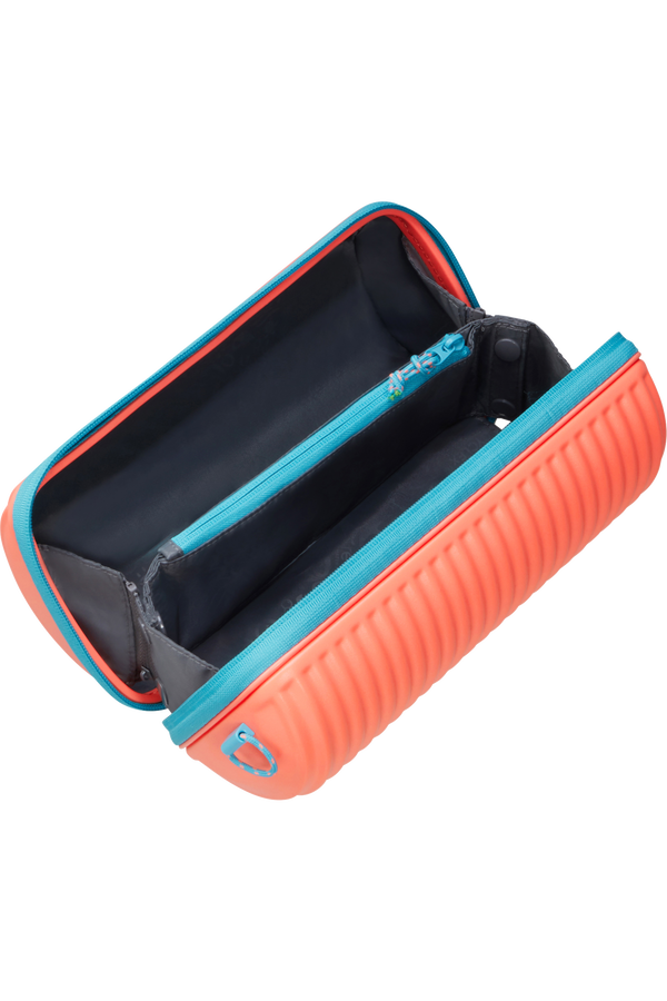 American Tourister Rollio Cross Body  Coral/Blue