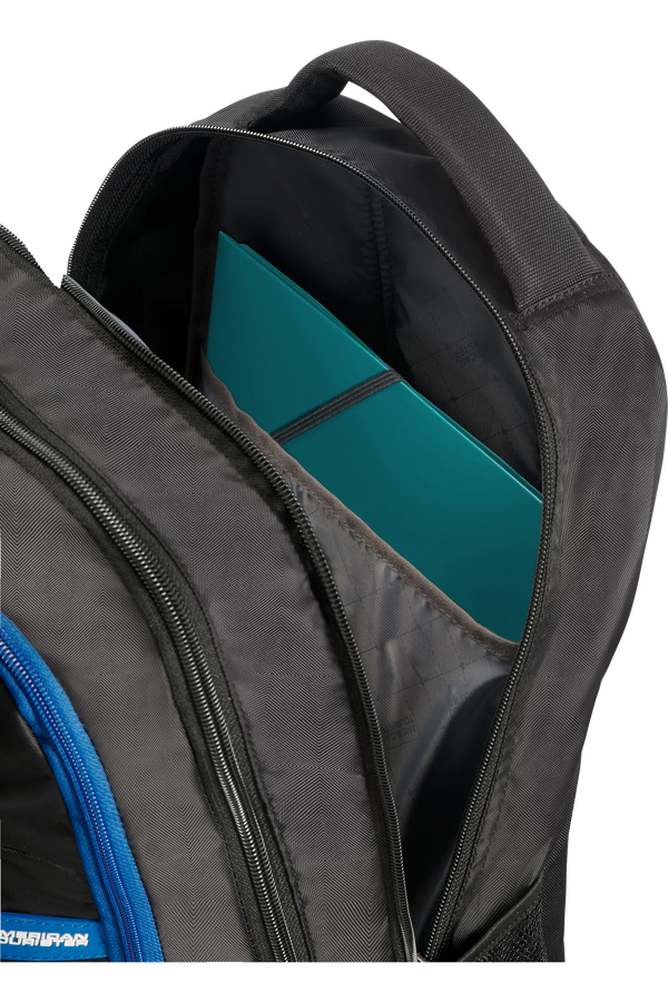 American Tourister Urban Groove Sportive Backpack  Black/Blue American Tourister Urban Groove Sportive Backpack  Black/Blue